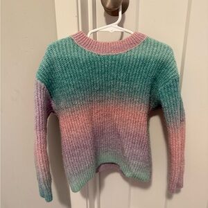 Jumping Beans Multicolor Girls Crew Neck Sweater